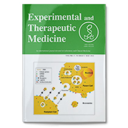 Experimental and Therapeutic Medicine
